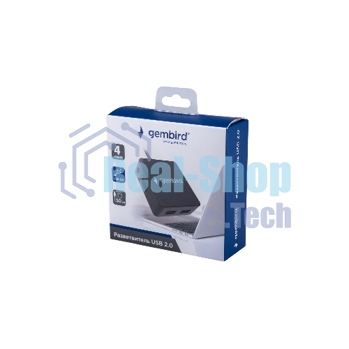 USB-концентратор Gembird UHB-242, USB 2.0, USB 4 порта, USB