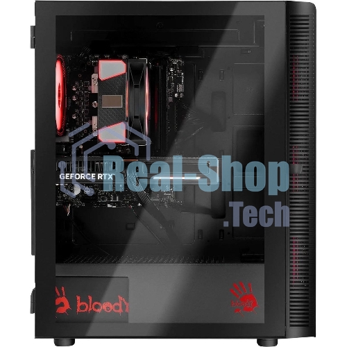 Компьютер Bloody BD-PC CB76T2 TWR i5 14400F (2.5) 32Gb SSD 1Tb RTX 5070 12Gb Windows 11 Home 64 GbitEth 650W черный (RUS) (2141983)