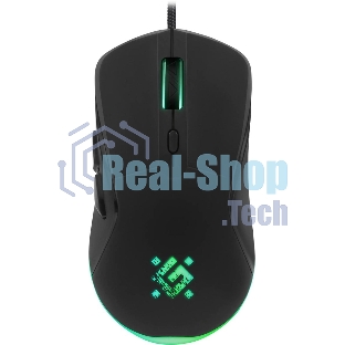 Мышь проводная Defender Arga GM-049 черный, 3600 dpi, USB, кнопки - 6