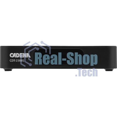 Приставка для цифрового ТВ Cadena CDT-2388S черный, DVB-T2, DVB-T, HDMI, USB 2.0