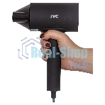 Фен JVC JHD011 черный, 1600 Вт