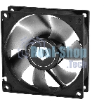 Вентилятор для корпуса ID-Cooling NO-8025-SD черный, 80 мм, 2000 об/мин, 21 дБ, 3 pin