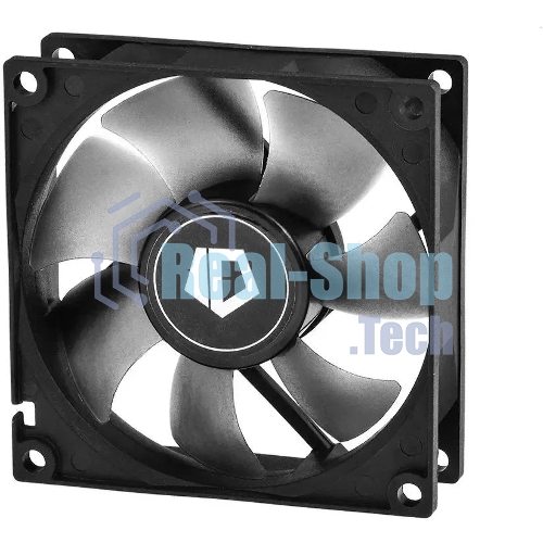 Вентилятор для корпуса ID-Cooling NO-8025-SD черный, 80 мм, 2000 об/мин, 21 дБ, 3 pin