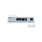 Коммутатор Unmanaged Switch 4x1000Base-T PoE, 1x1000Base-T, PoE Budget 60W, Long-range PoE up to 250m, metal case