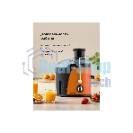 Соковыжималка GALAXY LINE GL 0814 оранжевый, центробежная, 850 Вт, 550 мл, механическое