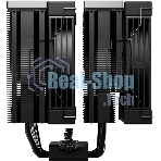 Кулер для процессора DEEPCOOL AK620 G2 LGA1851/1700/1200/115X/AM5/AM4 (8шт/кор, TDP 260W, PWM, DUAL Fan 120мм, 6 тепл. трубок, Copper Base, Wood-grain top cover, черный) RET (R-AK620G2-BKNNMN-GJD)
