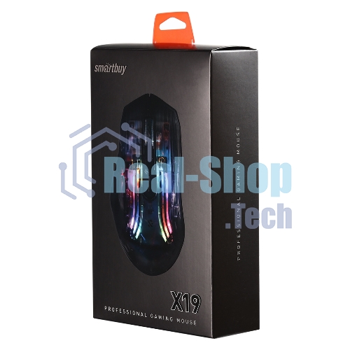 Мышь проводная игровая Smartbuy (SBM-749G-G) RUSH X19 серый