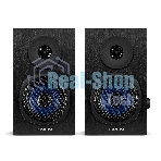 Акустическая система 2.0 SVEN SPS-576 черные (2x4W, Bluetooth, дерево)