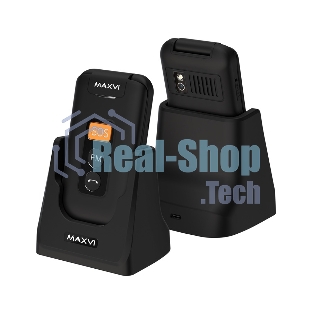 Мобильный телефон Maxvi E5 up черный