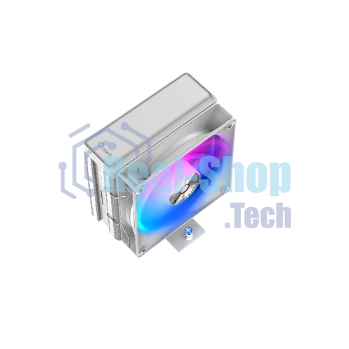 Кулер для процессора Cooler Ocypus Delta A40 WH ARGb белый 120мм алюминий+медь 2000rpm 29db 4-pin 220W 156мм
