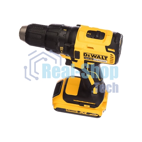 Аккумуляторная безударная бесщеточная дрель - шуруповерт XR DeWalt DCD777D2T-QW