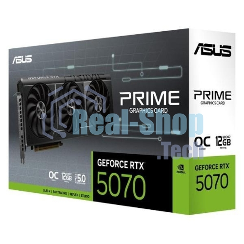Видеокарта ASUS PRIME-RTX 5070-O12GRTX 5070,HDMIx1,DPx3,12G,D7; 90YV0M10-M0NA00