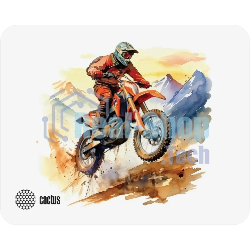 Коврик для мыши Cactus Motobike 250x200x3мм (CS-MP-D12S)
