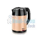 Чайник электрический BBK EK1709P черный/бежевый