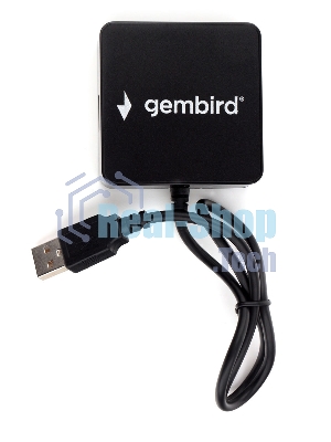 USB-концентратор Gembird UHB-242, USB 2.0, USB 4 порта, USB