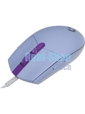 Мышь проводная Logitech G102 LIGHTSYNC фиолетовый, 8000 dpi, USB, кнопки - 6