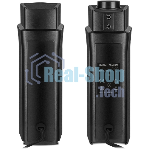Саундбар мини SVEN SB-G1450, черный (10 Вт, питание USB, Bluetooth, подсветка)