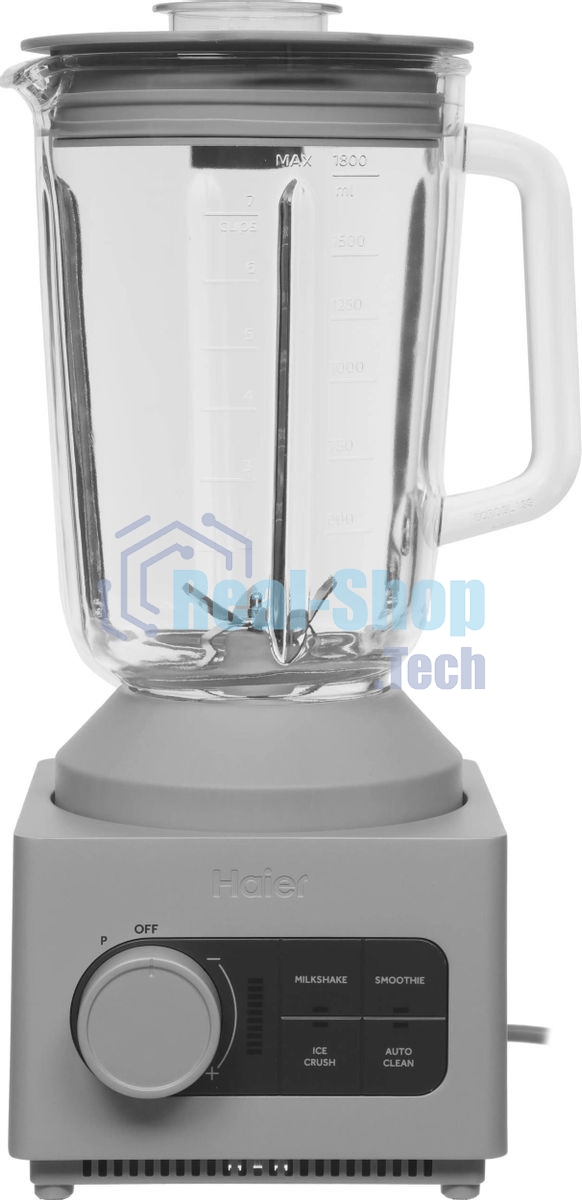 Блендер стационарный Haier HB-600 серый, 1200 Вт, плавная регулировка