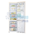 Холодильник Samsung RB37A5200EL/WT бежевый двухкамерный 269/118 л морозилка снизу