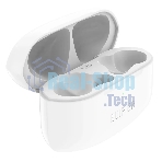 Наушники TWS Edifier TWS330 NB белый, внутриканальные, Bluetooth, активное шумоподавление, до 5 ч