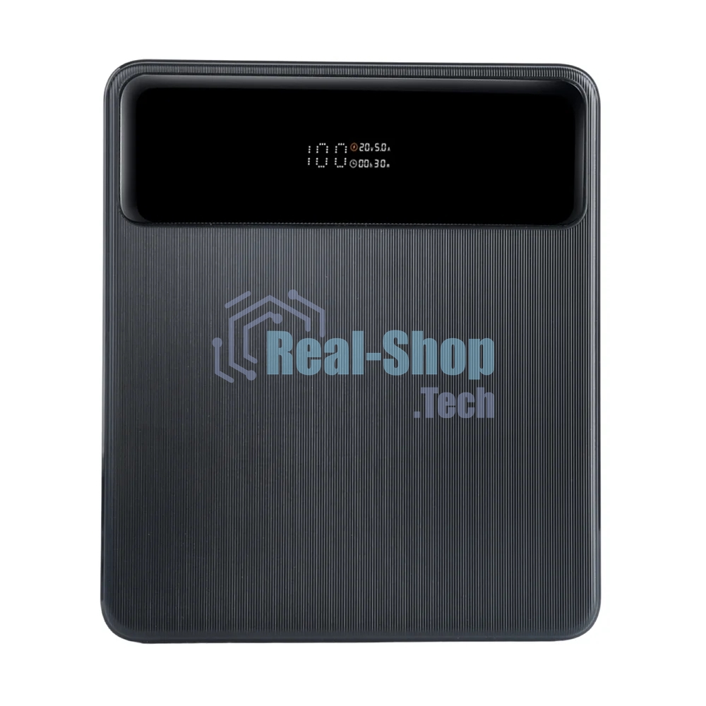Портативный аккумулятор Perfeo Powerbank LAPTOP 105W 20000 mAh/LED дисплей/PD + QC 3.0/2 Type-C/2USB/Выход: 5A,max105W черный (PF_E1472)