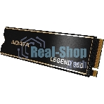 Накопитель SSD ADATA LEGEND 900, 2000Gb, PCIe 4.0 x4, 2280, NVMe, R/W 7000/5400, с радиатором