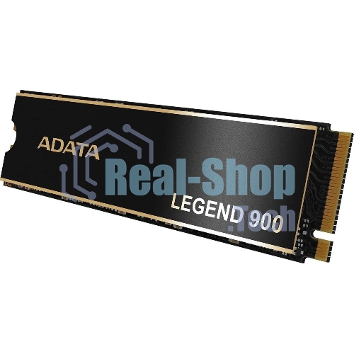 Накопитель SSD ADATA LEGEND 900, 2000Gb, PCIe 4.0 x4, 2280, NVMe, R/W 7000/5400, с радиатором