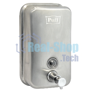 Дозатор PUFF 1402.096 для жидкого мыла из нерж. стали. матовый -8608m 800ml