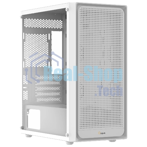 Компьютерный корпус Ocypus Gaммa C50 без БП белый (Gaммa-C50-WHG000XX-GL)