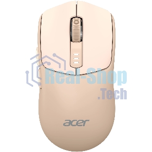 Мышь беспроводная Acer OMR312 розовый, 3200 dpi, радиоканал, Bluetooth, USB, кнопки - 5