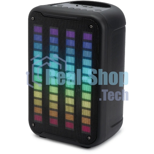 Минисистема Hyundai H-MC1204 черный 10Вт FM USB BT micro SD