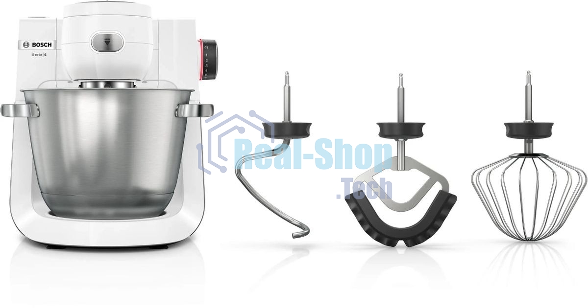 Кухонная машина Bosch MUMS6EW00 планетар.вращ. 1600Вт белый