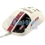 Мышь беспроводная/проводная A4Tech Bloody R72 Ultra Duo белый/красный/рисунок, 20000 dpi, USB Type-A/Type-C, радиоканал, кнопки-7