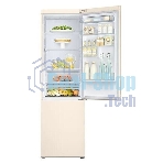 Холодильник Samsung RB37A5200EL/WT бежевый двухкамерный 269/118 л морозилка снизу