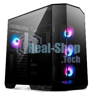 Компьютерный корпус MSI MAG Pano 100R PZ, Mid Tower, ATX, 2xUSB 3.2 Gen 1, 1xUSB 3.2 Gen2 Type-C, 3x120мм ARGb Reverse Blade Fan, 1x120мм ARGb Fan, ARGb+PWM Control Board,Tempered Glass Window, Brown Box