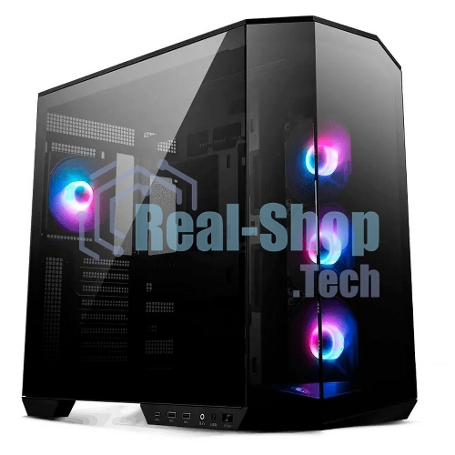 Компьютерный корпус MSI MAG Pano 100R PZ, Mid Tower, ATX, 2xUSB 3.2 Gen 1, 1xUSB 3.2 Gen2 Type-C, 3x120мм ARGb Reverse Blade Fan, 1x120мм ARGb Fan, ARGb+PWM Control Board,Tempered Glass Window, Brown Box