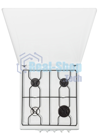 Плита газовая Лада Nova RG 24044 W белый, конфорок 4 газовых, духовка 50 л, 50 см x 85 см x 60 см