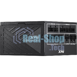 Блок питания ADATA XPG Core Reactor II 850 (COREREACTORII850G-BKCEU), 850Вт, 80 PLUS Gold, 120мм, модульный, черный