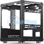 Компьютерный корпус JONSBO C6 Black MATX без БП, mini-ITX, micro-ATX, черный