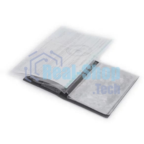 Обложка для документов Piquadro Black Square PP5256B3/N, черный, натур.кожа