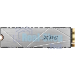 Накопитель SSD ADATA XPG GAMMIX S60, 512Gb, PCIe 4.0 x4, M.2 2280, NVMe, R/W 4700/1700, с радиатором