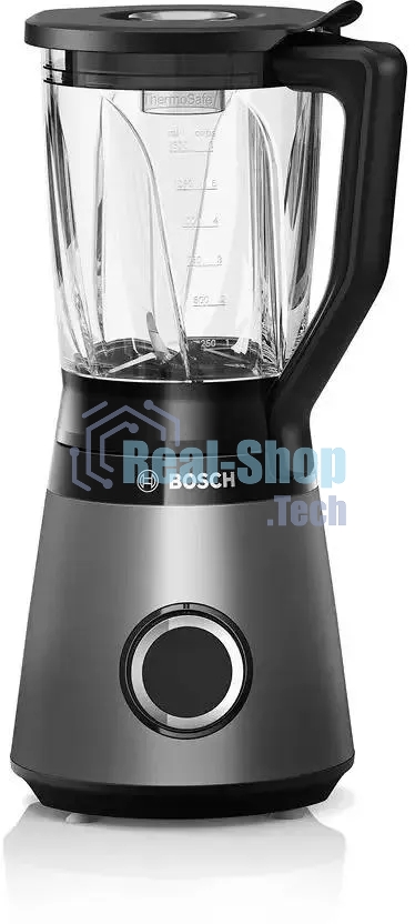 Блендер стационарный Bosch MMB6172S серебристый, 1200 Вт, плавная регулировка
