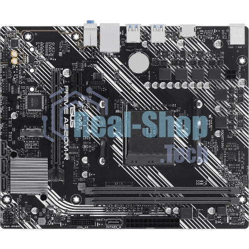 Материнская плата ASUS PRIME A520M-R, AM4, AMD A520, 2xDDR4, 4xSATA, 1xM.2, 1xPCIe 3.0 x16, 1xPCIe x1, 1xHDMI, 1x 1Gb LAN, 2xUSB-A 2.0, 4xUSB-A 3.2 Gen 1, 3x3.5 мм, 7.1, mATX