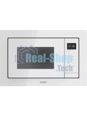 Встраиваемая микроволновая печь Candy CMXBTG259W белый, 25 л, 900 Вт, переключатели - сенсор