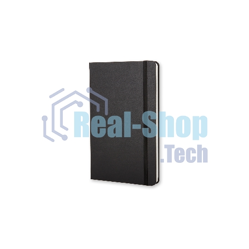 Блокнот Moleskine CLASSIC QP060 Large 130х210 мм, 240 страниц, линейка, твердая обложка, черный