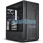 Компьютерный корпус Lian-Li Lancool 216 (без RGB) черный без БП ATX 2xUSB3.0 audio bott PSU