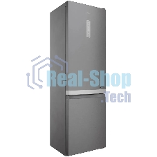 Холодильник Hotpoint HT 7201I MX O3 нержавеющая сталь двухкамерный 239/83 л морозилка снизу, No Frost