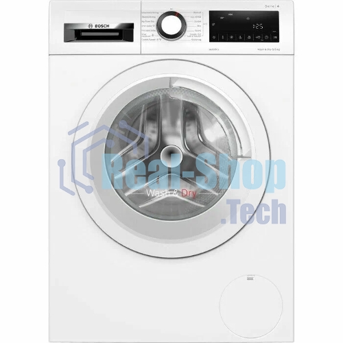 Стирально-сушильная машина Bosch WNA134L0SN белый, загр.фронтальная, макс.: 8кг, 1400 об/мин, класс: A