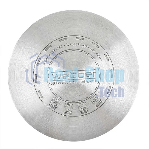 Кастрюля WEBBER BE-157/2 из нержавеющей стали со стеклянной крышкой d=20; 3.5 л (12)