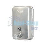 Дозатор PUFF 1402.096 для жидкого мыла из нерж. стали. матовый -8608m 800ml